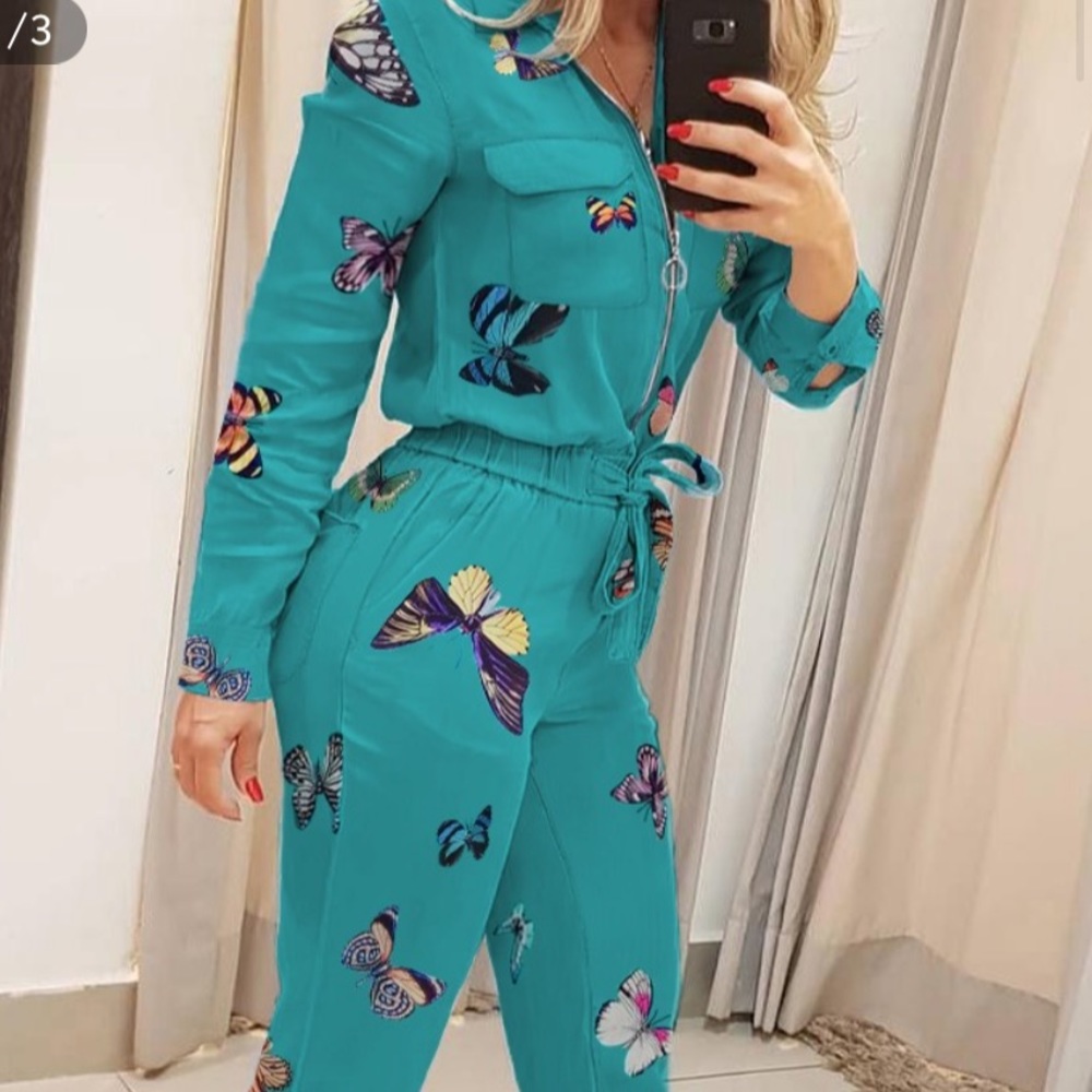 Butterfly jumpsuit never worn